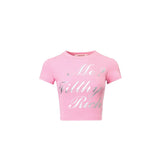 Waist-Cinched Basic T-Shirt